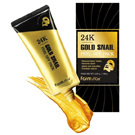 Маска-пленка с золотом и муцином улитки FarmStay 24K Gold Snail Peel Off Pack 100 г