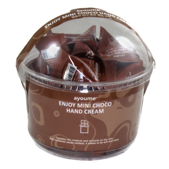 Крем для рук Шоколад Ayoume Enjoy Mini Choco Hand Cream НАБОР 30 шт*3 г