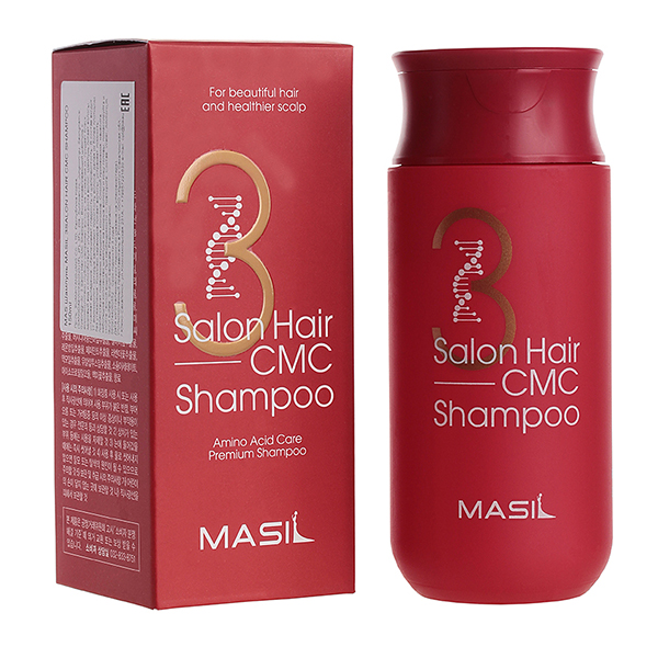 Восстанавливающий шампунь с керамидами MASIL 3 SALON HAIR CMC Shampoo 150 мл
