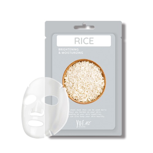 Маска для лица с экстрактом риса YU.R Me Rice Sheet Mask, 5 шт.
