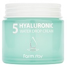 Крем для лица суперувлажняющий с гиалуроновым комплексом FarmStay Hyaluronic 5 Water Drop Cream 80 мл
