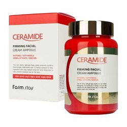 Укрепляющий ампульный крем-гель с керамидами FarmStay Ceramide Firming Facial Cream Ampoule 250 мл