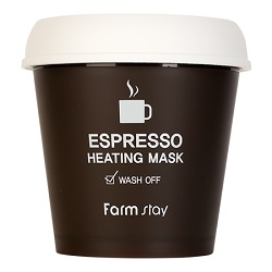 Самонагревающаяся маска для лица с кофейным экстрактом FarmStay Espresso Heating Mask 200 г