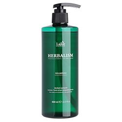 Cлабокислотный травяной шампунь для волос LADOR HERBALISM Shampoo 400 мл