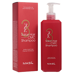 Восстанавливающий шампунь с керамидами MASIL 3 SALON HAIR CMC Shampoo 500 мл