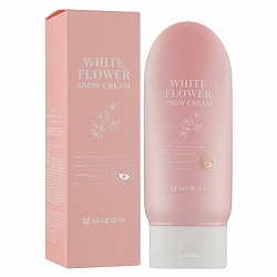 Крем для лица осветляющий на основе цветочных экстрактов Mizon White Flower Snow Cream 150 мл