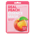 Тканевая маска для лица с экстрактом персика FarmStay Real Peach Essence Mask 23 мл
