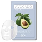 Маска для лица с экстрактом авокадо YU.R Me Avocado Sheet Mask, 5 шт.