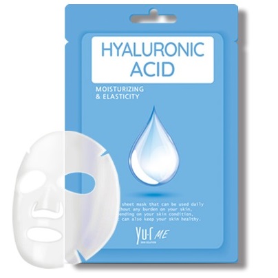 Маска для лица с гиалуроновой кислотой YU.R Me Hyaluronic Acid Sheet Mask, 5 шт.