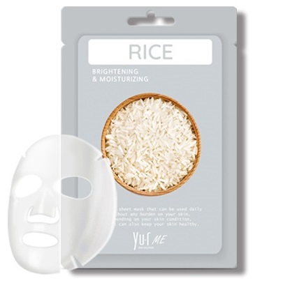Маска для лица с экстрактом риса YU.R Me Rice Sheet Mask, 5 шт.