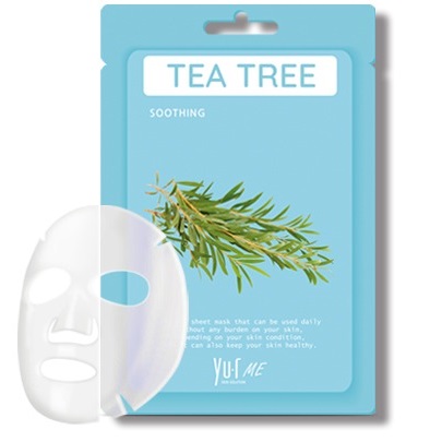 Маска для лица с экстрактом чайного дерева YU.R Me Tea Tree Sheet Mask, 5 шт.
